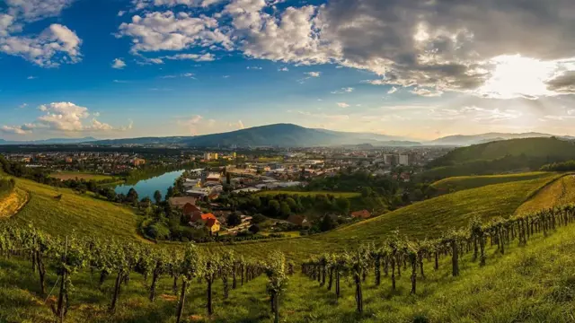 Maribor Pohorje Drava Slovenija Slovenia Rok Breznik