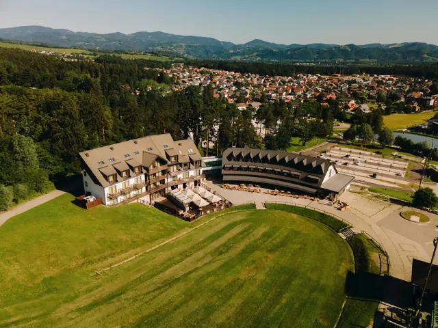 Hotel Arena Iz Zraka Maribor Pohorje Slovenija Slovenia Arhiv Arena