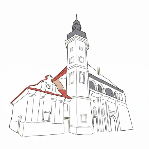 Maribor Ilustracija Mestna Hisa