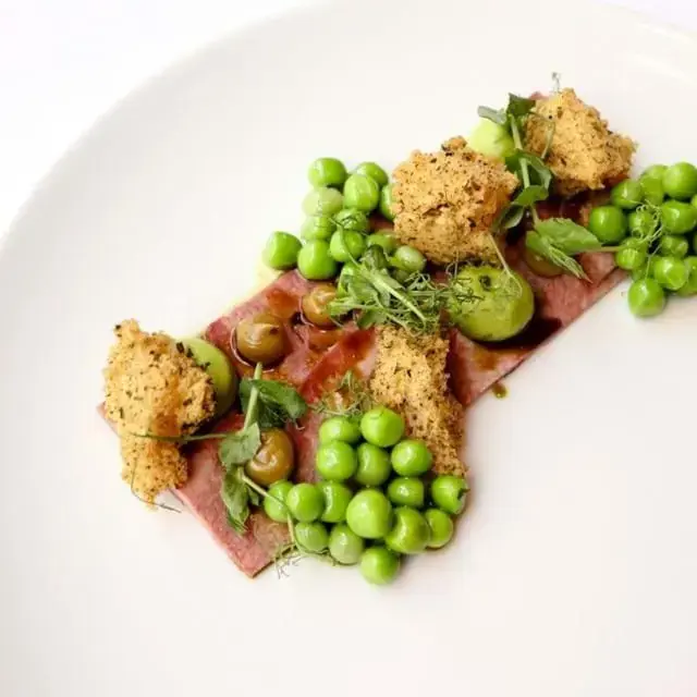 Teden Restavracij 2024 Restavracija Sedem Carpaccio Govejega Jezika Z Grahom In Bucnim Oljem Visit Maribor Pohorje Slovenia 2026