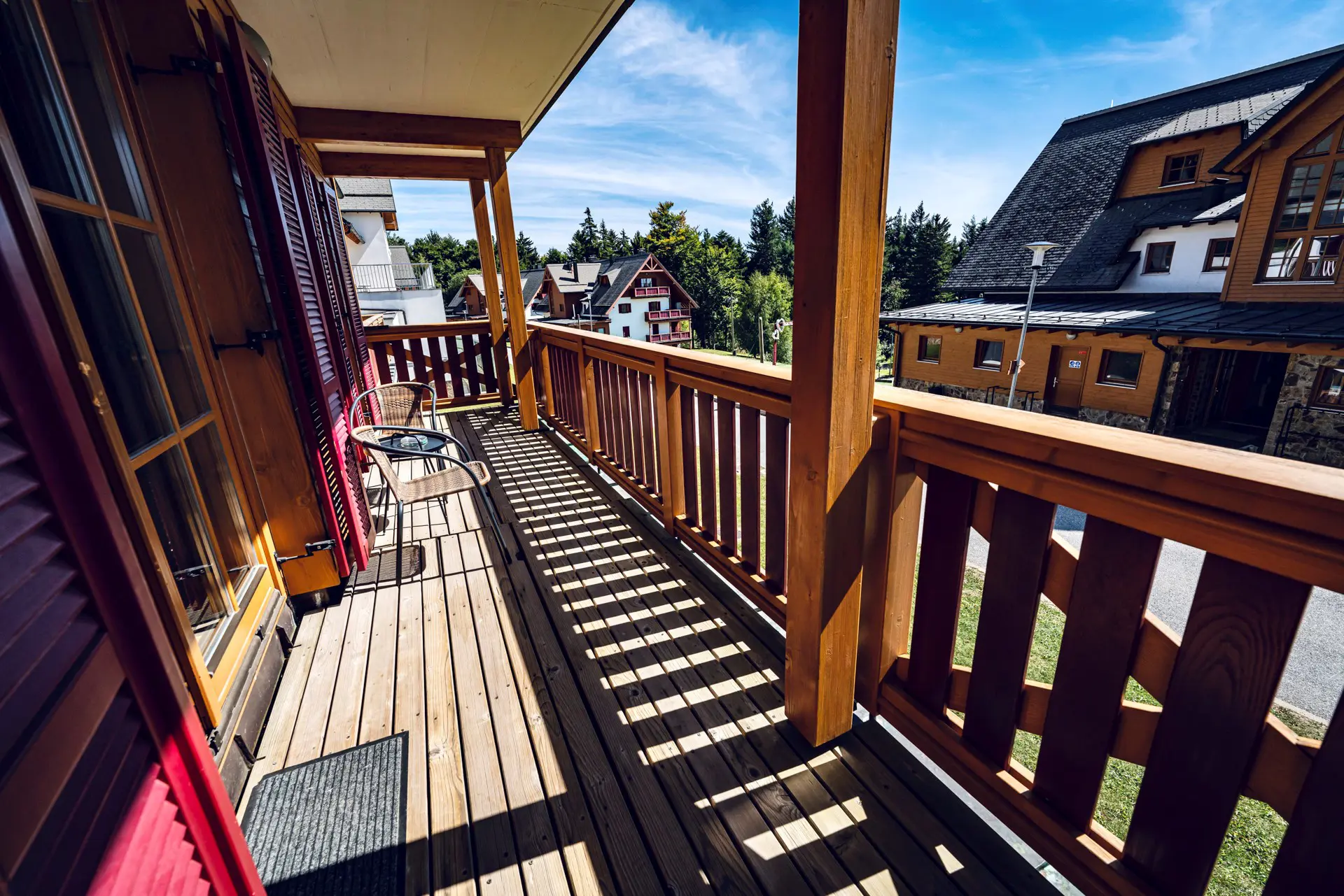 Terasa Apartma Pogled Pohorski Gozd Teracce Forest View Apartment Bolfenk Pohorjevillage
